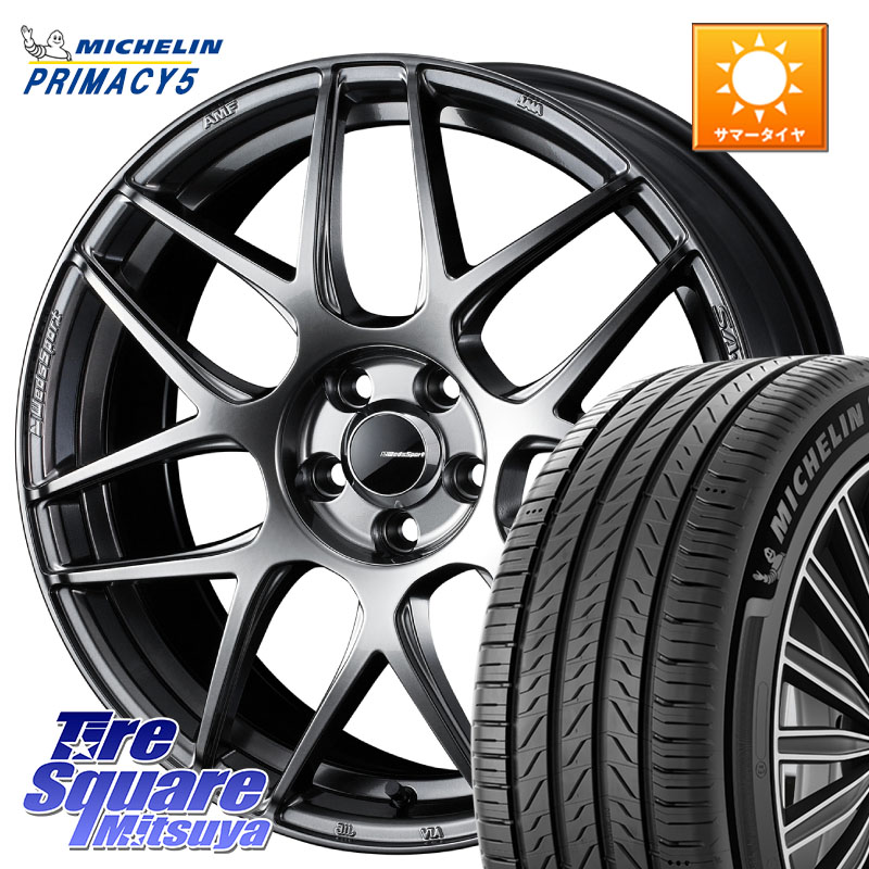 WEDS SA-27R PSB ウェッズ スポーツ ホイール 19インチ 19 X 8.0J +45 5穴 114.3 ミシュラン PRIMACY5 プライマシー5 96W XL 正規 235/40R19 ヤリスクロス CY2アコード 70系カムリ