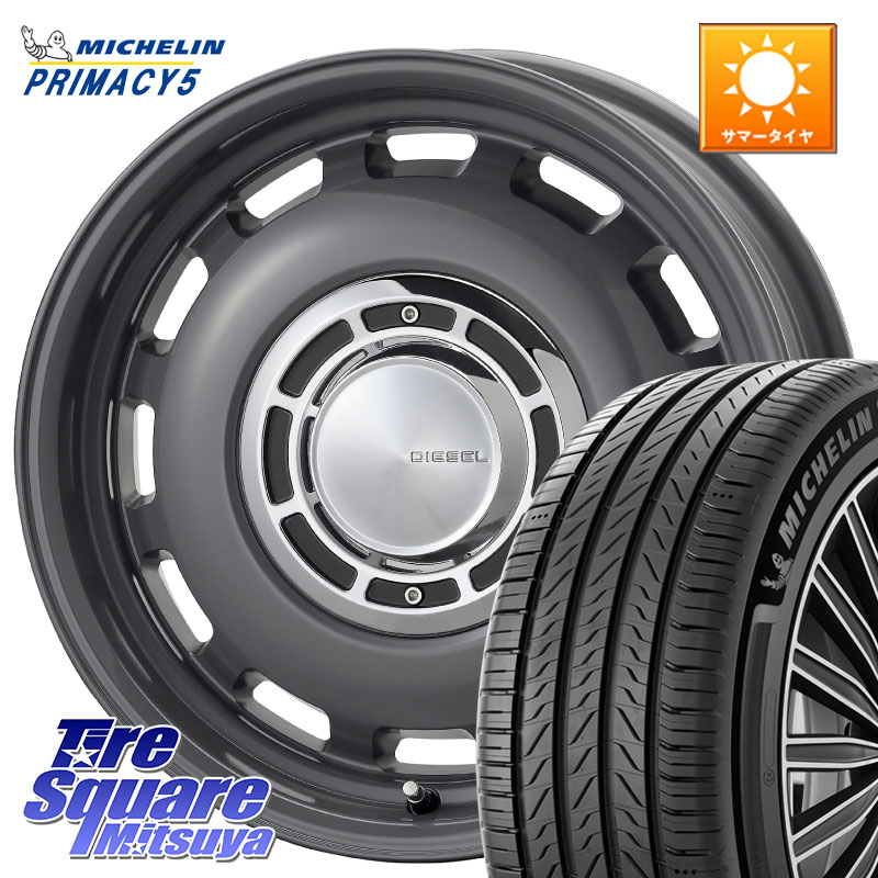 ミシュラン PRIMACY5 プライマシー5 102V XL 正規 215/65R16コスミック クロスブラッド DIESEL ディーゼル ホイール 16インチ 16X5.5J 20 5穴 139.7 ジムニー専用(要オーバーフェンダー等) AZオフロード カスタムサイズ｜タイヤスクエアミツヤ