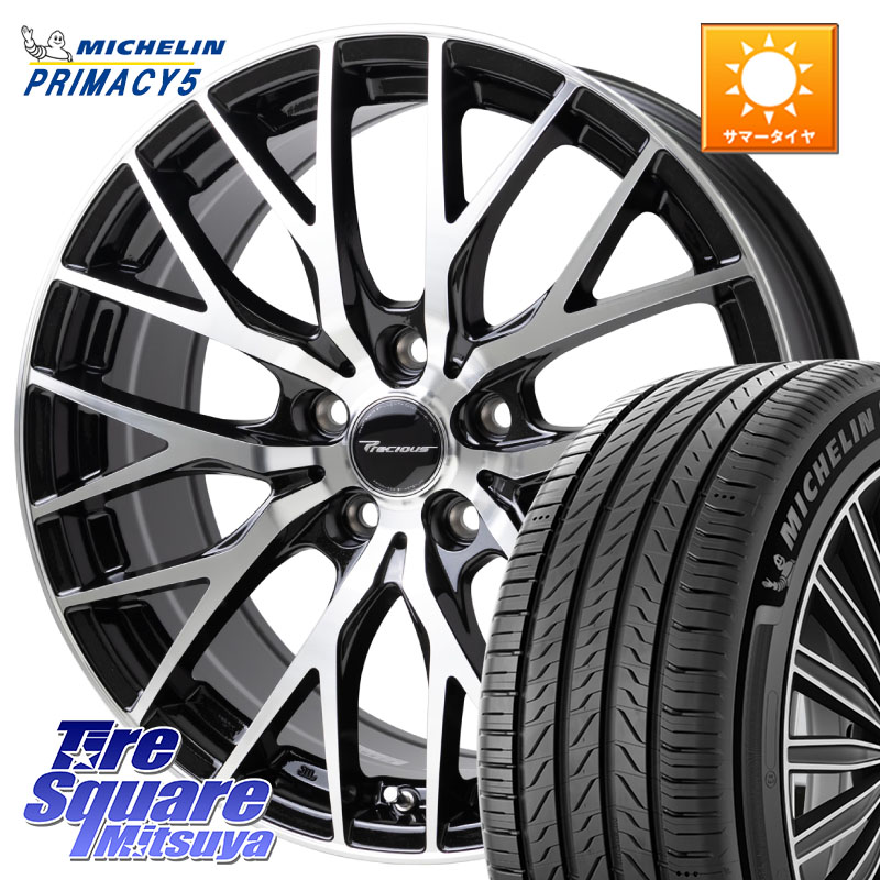 ミシュラン PRIMACY5 プライマシー5 98Y XL 正規 235/45R18HotStuff Precious HM-1 V2 プレシャス ホイール 18インチ 18X8.0J 42 5穴 114.3 CY2アコード 70系カムリ スカイラインセダン 日産 ES レクサス GS (GS F除く) レクサス アコード｜タイヤスクエアミツヤ