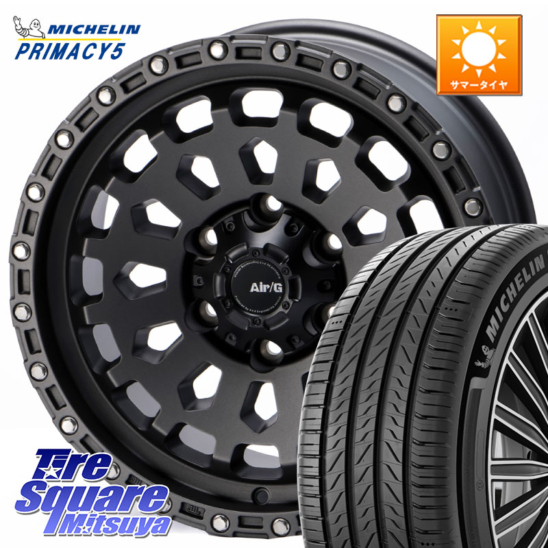 4X4エンジニアリング Air/G VULCAN MG ホイール 18インチ 18 X 9.0J +0 6穴 139.7 ミシュラン PRIMACY5 プライマシー5 110H 正規 265/60R18
