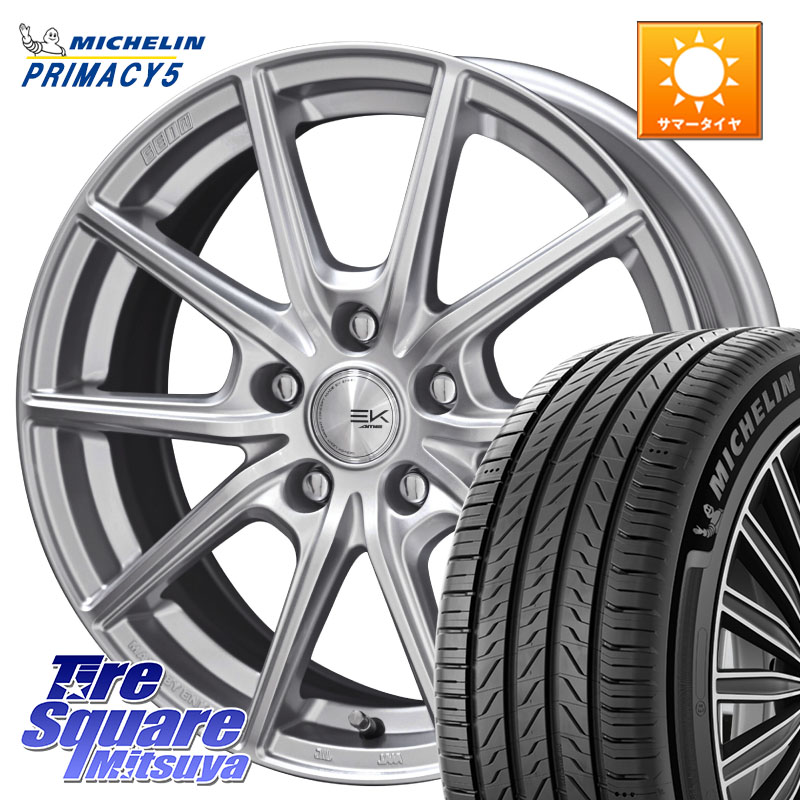KYOHO SEIN EK ザインEK ホイール 17インチ 17 X 7.0J +42 5穴 114.3 ミシュラン PRIMACY5 プライマシー5 91W XL 正規 215/45R17
