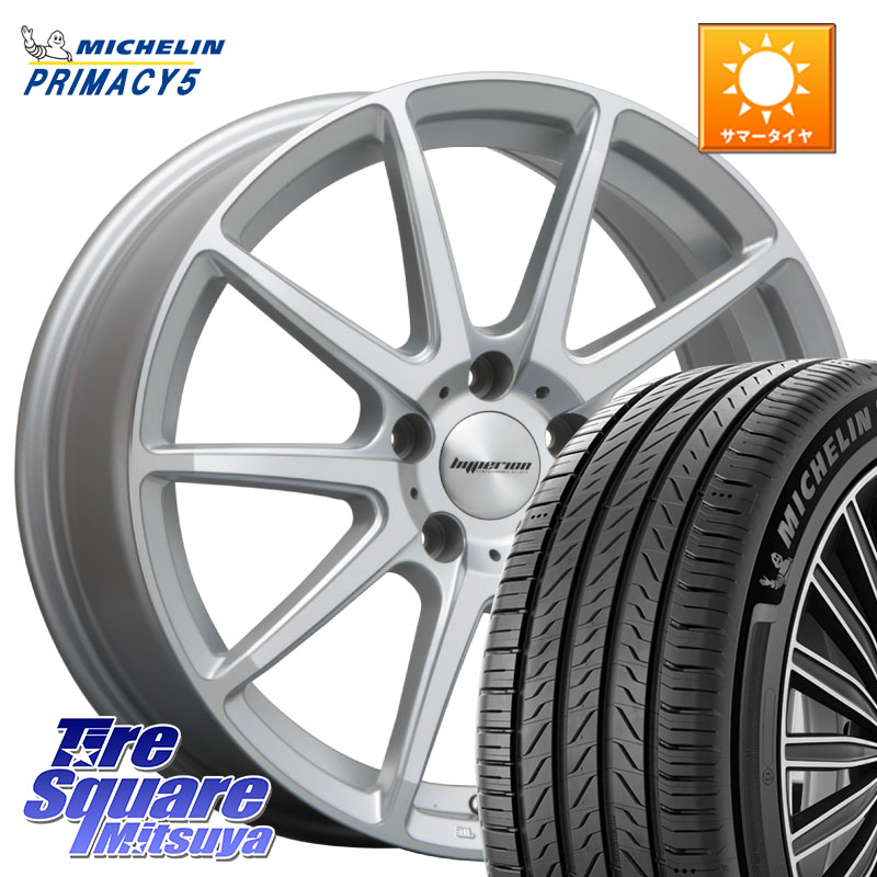 MLJ HYPERION CVX ハイペリオン ホイール 18インチ 18 X 8.0J +45 5穴 114.3 ミシュラン PRIMACY5 プライマシー5 102V XL 正規 225/55R18 デリカD:5 SL系フォレスター