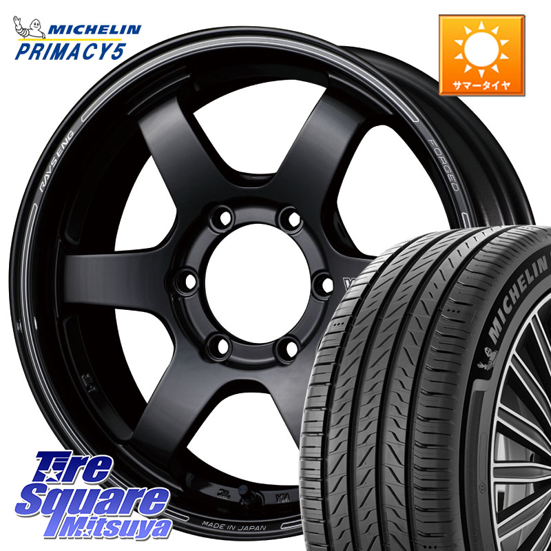 ミシュラン PRIMACY5 プライマシー5 116V 正規 285/60R18RAYS 【欠品次回3~4月】 VOLK RACING TE37SB ボルクレーシング ホイール 18インチ 18X8.0J 38 6穴 139.7 H3|タイヤスクエアミツヤ