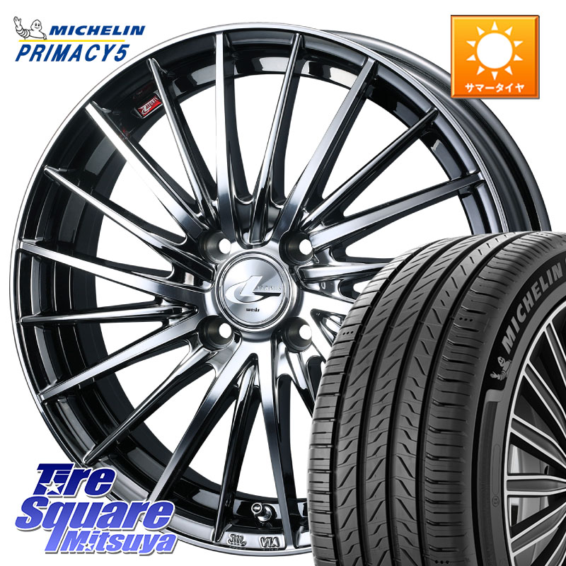 WEDS LEONIS FR レオニス FR ホイール 16インチ 16 X 6.0J +50 4穴 100 ミシュラン PRIMACY5 プライマシー5 93V XL 正規 195/60R16 E13ノートクロスオーバー