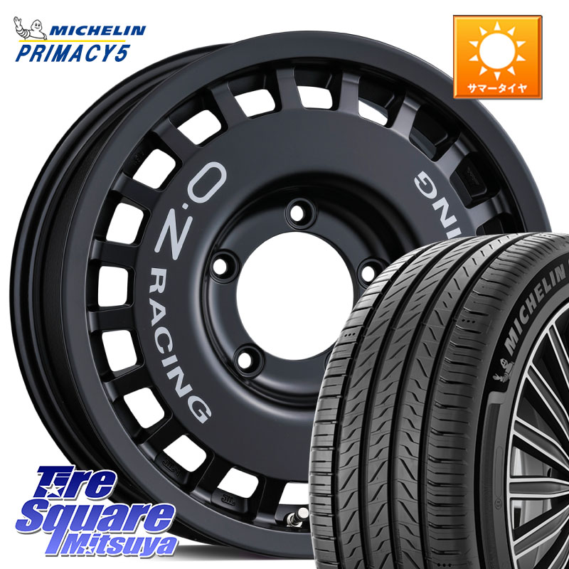 OZ Rally Racing 4x4 ラリーレーシング ジムニーシエラ用 ※インセット-5 ホイール 16インチ 16 X 6.0J +0 5穴 139.7 ミシュラン PRIMACY5 プライマシー5 102V XL 正規 215/65R16 ジムニー専用(要オーバーフェンダー等) ジムニ－シエラ・ノマド(カスタム) 123,055円
