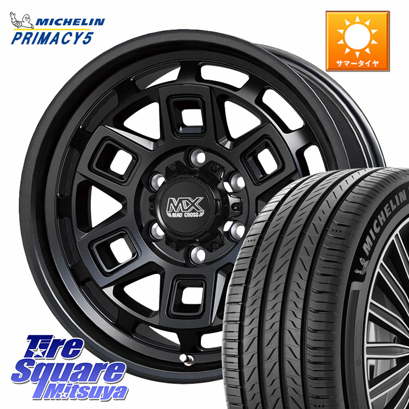 HotStuff MAD CROSS AEVER マッドクロス アイヴァー ホイール 17インチ 17 X 8.0J +20 6穴 139.7 ミシュラン PRIMACY5 プライマシー5 112H 正規 265/65R17 GUN125ハイラックスHILUX 150系ランドクルーザープラド トライトンGSR