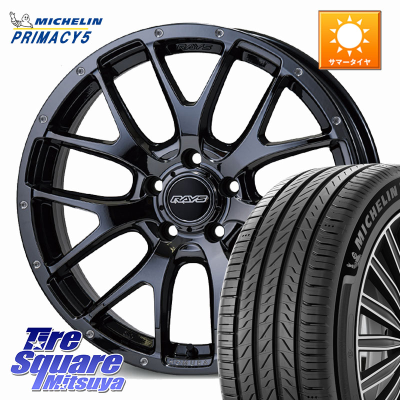 ミシュラン PRIMACY5 プライマシー5 100W XL 正規 245/45R18RAYS 【欠品次回要問合せ】 HOMURA 2X7FA ホイール 18インチ 18X7.5J 45 5穴 114.3 フーガ FUGA 日産|タイヤスクエアミツヤ