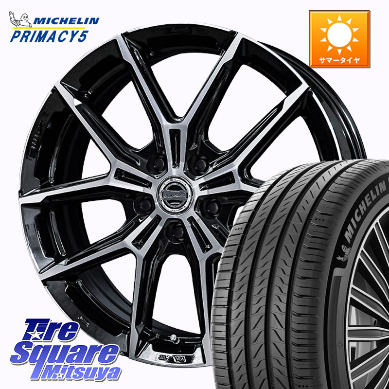 KYOHO SMACK +EK M1 ホイール 18インチ スマック 18 X 7.5J +38 5穴 114.3 ミシュラン PRIMACY5 プライマシー5 104W XL 正規 245/50R18