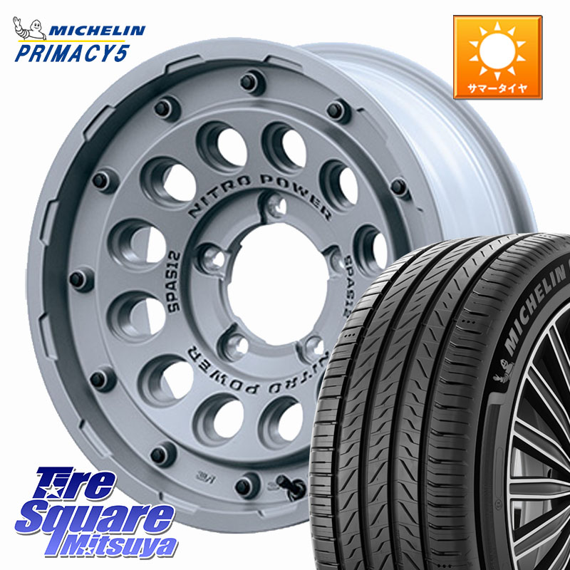 ミシュラン PRIMACY5 プライマシー5 102V XL 正規 215/65R16MANARAY MID ナイトロパワー H12 SHOTGUN TACTICAL EDITION ※インセット-5 ホイール 16インチ◇参考画像 16X6.0J 0 5穴 139.7 ジムニー専用(要オーバーフェンダー等) ジムニ−シエラ/ノマド(カスタム) AZオ|タイヤスクエアミツヤ
