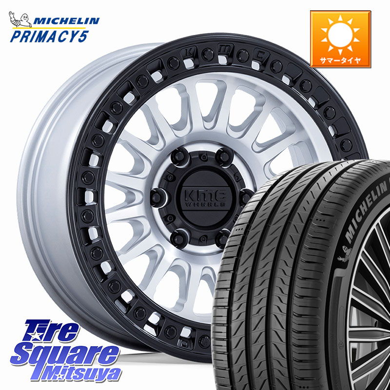 ミシュラン PRIMACY5 プライマシー5 112H 正規 265/65R17KMC KM552 IMS ホイール 17インチ 17X8.5J 25 6穴 139.7 GUN226ハイラックス 150系プラド トライトンGSR ハイラックス HILUX|タイヤスクエアミツヤ