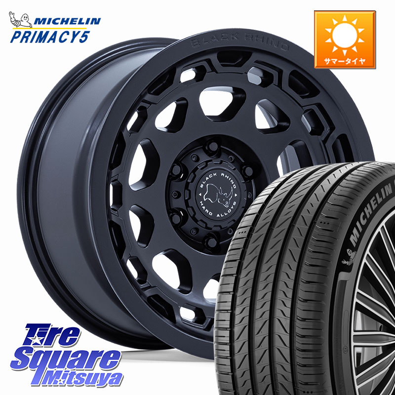 BLACK RHINO CONGO コンゴ ホイール 17インチ ブラックライノ 17 X 8.5J +35 6穴 139.7 ミシュラン PRIMACY5 プライマシー5 112H 正規 265/65R17 トライトンGSR