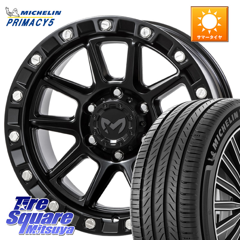 ミシュラン PRIMACY5 プライマシー5 116V 正規 285/60R18MKW M205 ブラックキャット ホイール 18インチ(JP SPEC)◇参考画像 18X8.0J 20 6穴 139.7｜タイヤスクエアミツヤ