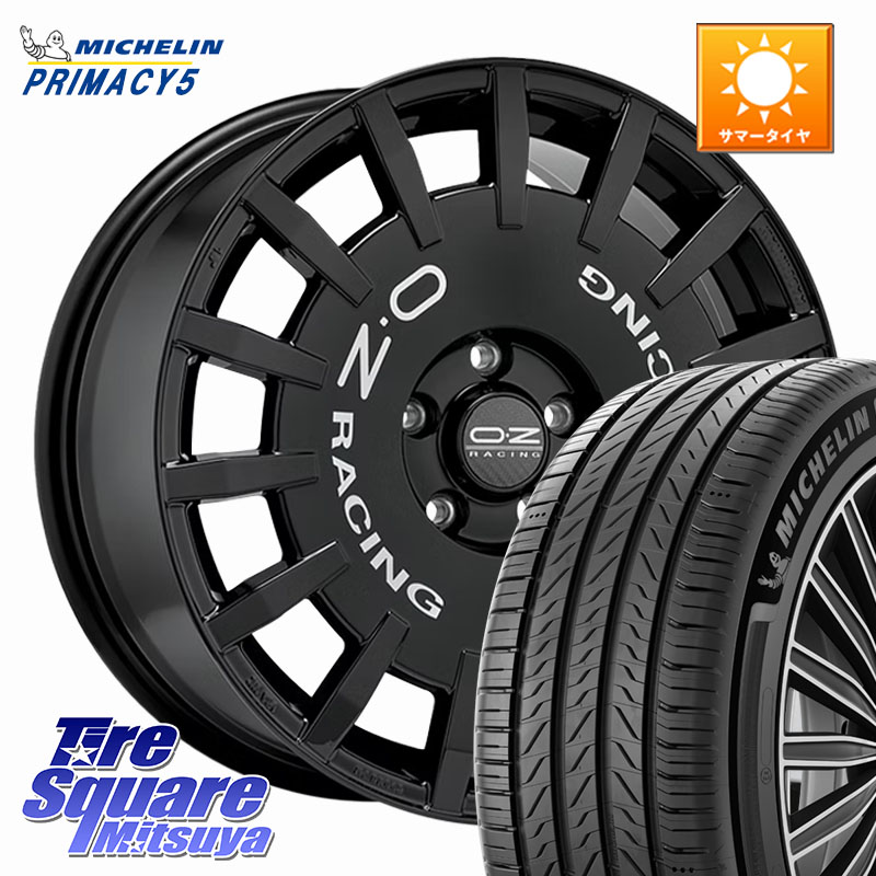 OZ Rally Racing ラリーレーシング ホイール 16インチ 16 X 7.0J(MINI F55 F56 F57) +48 5穴 112 ミシュラン PRIMACY5 プライマシー5 91W XL 正規 195/55R16 MINI ミニ F55 F56 F57