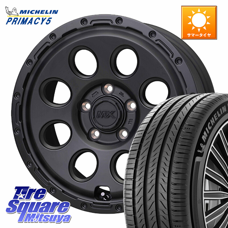 ミシュラン PRIMACY5 プライマシー5 88W XL 正規 205/45R17HotStuff MAD CROSS RECON マッドクロス リーコン ホイール 17インチ 17X7.5J 38 5穴 114.3|タイヤスクエアミツヤ