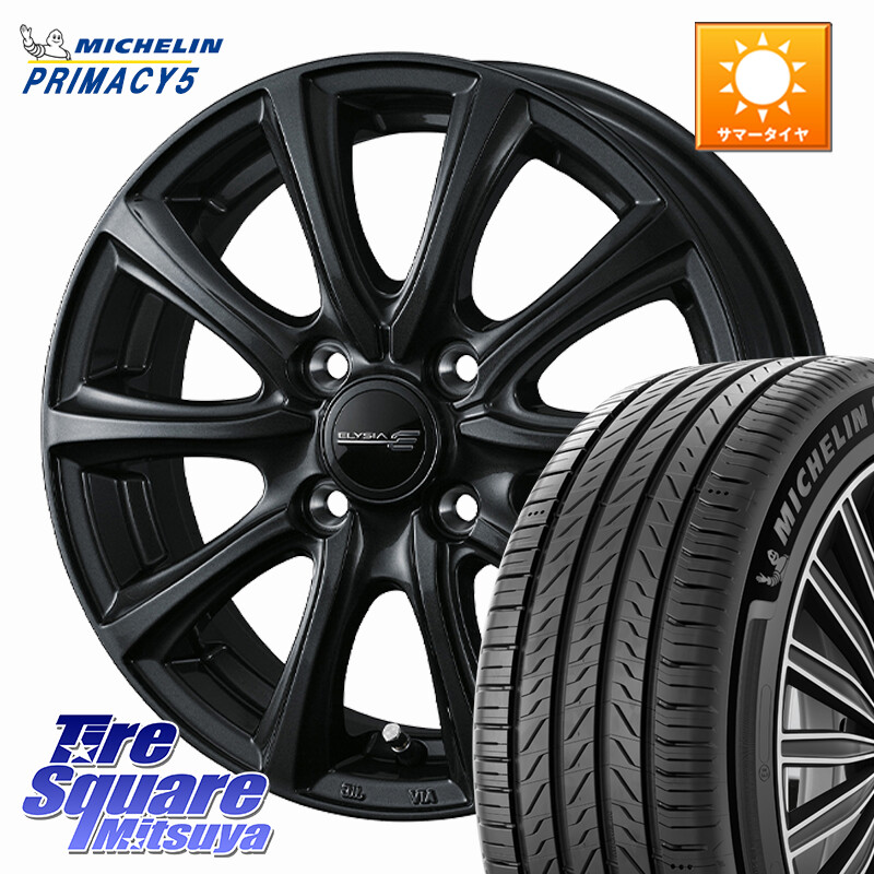 ミシュラン PRIMACY5 プライマシー5 102V XL 正規 215/65R16WEDS ELYSIA エリシア ホイール 16インチ 16X6.0J 40 4穴 100 ロッキー ガソリン車 4穴 ライズ ガソリン車 4穴｜タイヤスクエアミツヤ