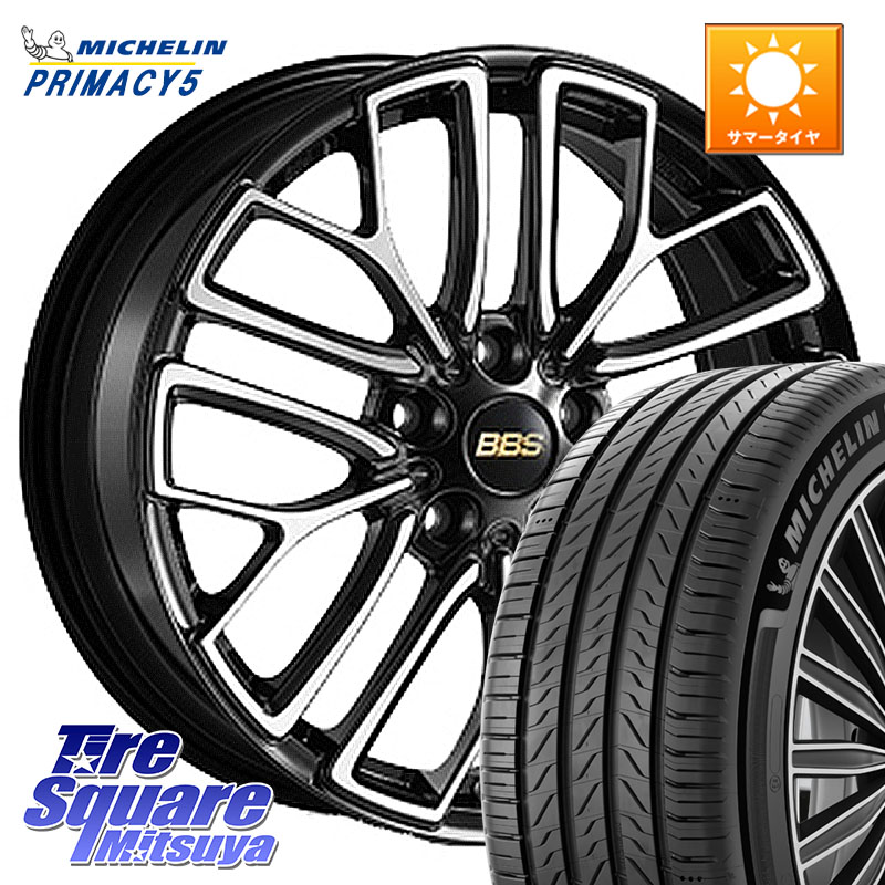 ミシュラン PRIMACY5 プライマシー5 104V XL 正規 225/60R18BBS RE-X 鍛造1ピース ホイール 18インチ 18X8.0J 46 5穴 114.3 BT5レガシィアウトバック｜タイヤスクエアミツヤ