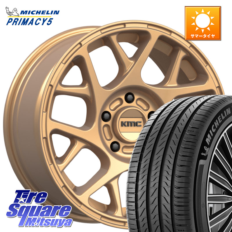 KMC KM708 BULLY ホイール 17インチ 専用Nut別売 17 X 8.0J +38 5穴 114.3 ミシュラン PRIMACY5 プライマシー5 103V XL 正規 225/60R17 30系アルファード 30系ヴェルファイア