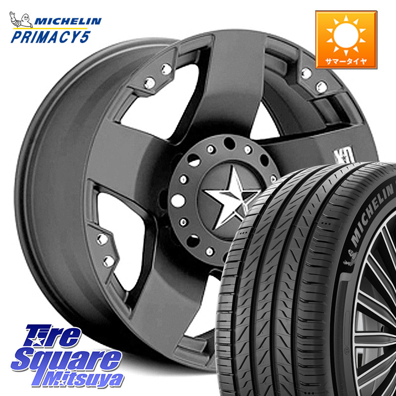 ミシュラン PRIMACY5 プライマシー5 108V XL 正規 235/65R17KMC XD775ROCKSTAR ホイール 17インチ ロックスター 17X8.0J 35 5穴 114.3 RAV4 50系 RAV4 60系|タイヤスクエアミツヤ