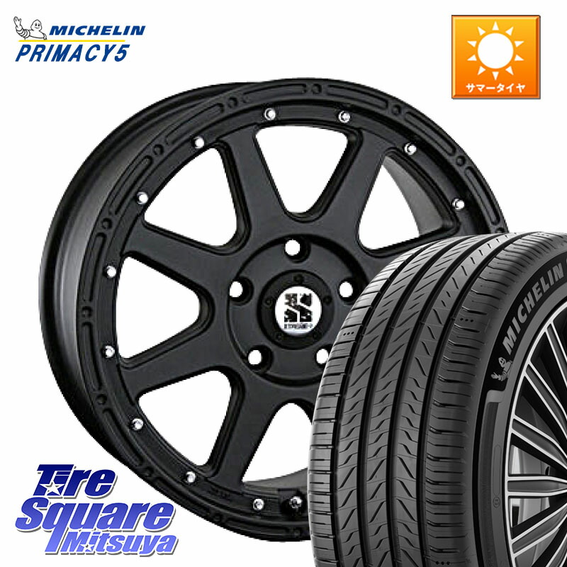 MLJ XTREME-J エクストリームJ ホイール 18インチ 18 X 8.0J +40 5穴 114.3 ミシュラン PRIMACY5 プライマシー5 104W XL 正規 245/50R18
