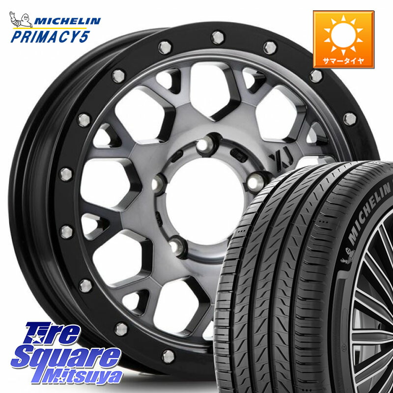 MLJ XJ04 XTREME-J エクストリームJ ホイール 16インチ 16 X 5.5J +22 5穴 139.7 ミシュラン PRIMACY5 プライマシー5 102V XL 正規 215/65R16 ジムニー専用(要オーバーフェンダー等)