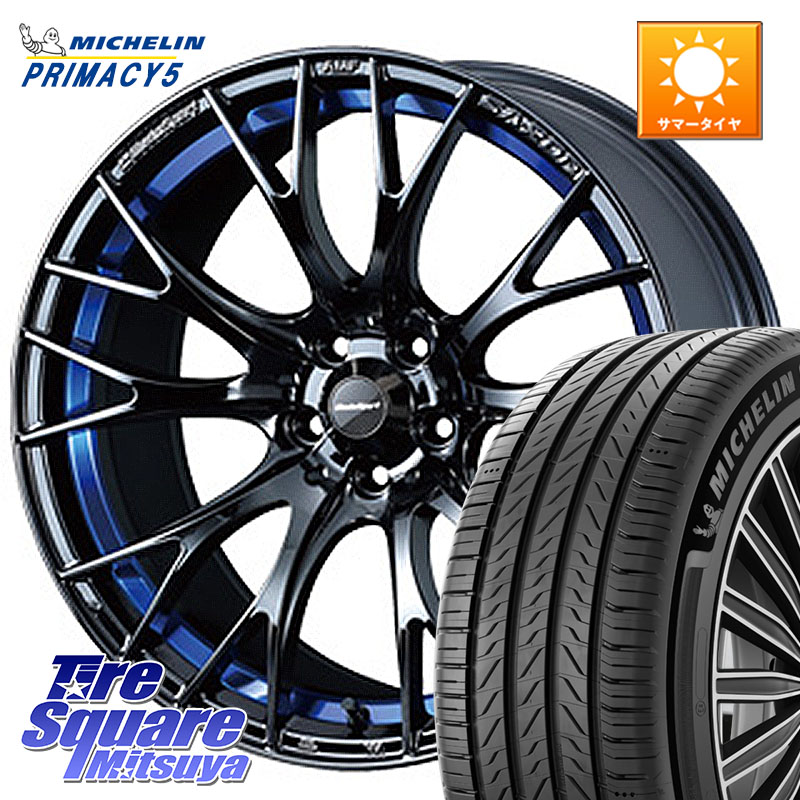 WEDS 【欠品次回07月中旬】 72726 SA-20R SA20R ウェッズ スポーツ ホイール 17インチ 17 X 7.0J +43 4穴 100 ミシュラン PRIMACY5 プライマシー5 91W XL 正規 215/45R17