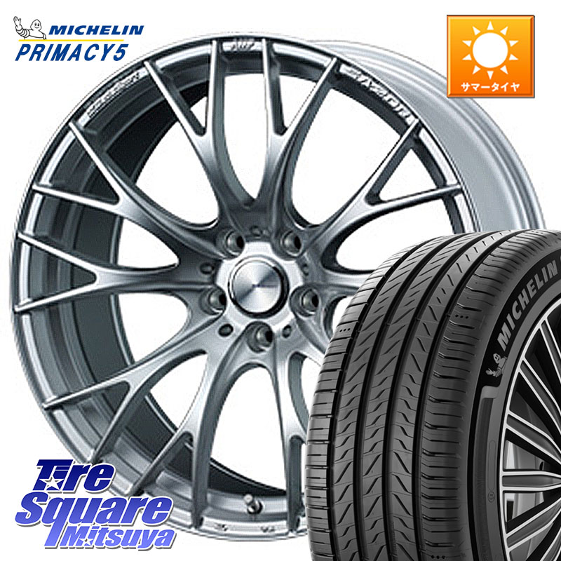 ミシュラン PRIMACY5 プライマシー5 111V XL 正規 255/55R19WEDS WedsSport SA-20R SA20R ウェッズ スポーツ ホイール 19インチ 19X8.5J 38 5穴 114.3 RX レクサス|タイヤスクエアミツヤ