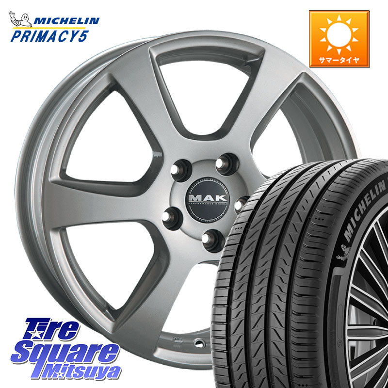 阿部商会 MAK VINCI(ヴィンチ) ホイール 17インチ 17 X 7.5J(MB X247) +52.5 5穴 112 ミシュラン PRIMACY5 プライマシー5 103V XL 正規 225/60R17 メルセデスベンツ GLB(X247)