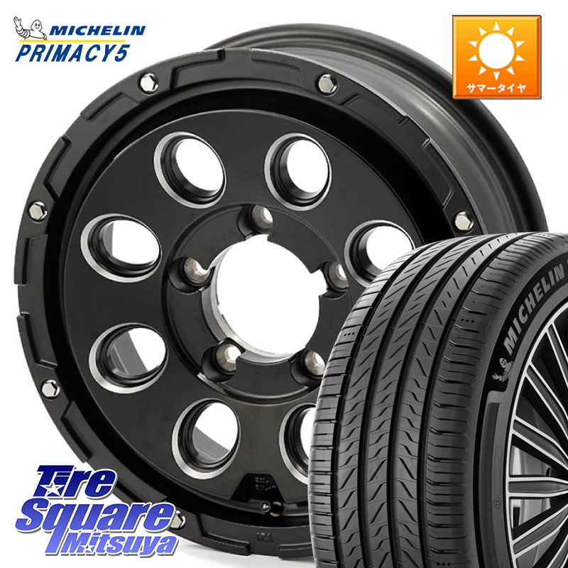 ミシュラン PRIMACY5 プライマシー5 102V XL 正規 215/65R164X4エンジニアリング Air G Massive エアーGマッシブ ホイール 16インチ 16X5.5J 22 5穴 139.7 ジムニー専用(要オーバーフェンダー等) AZオフロード カスタムサイズ|タイヤスクエアミツヤ