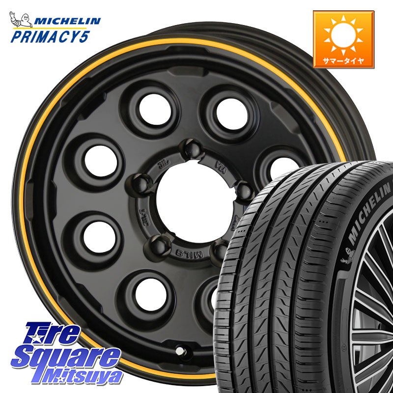 ミシュラン PRIMACY5 プライマシー5 102V XL 正規 215/65R16KYOHO PPX MIL:8 ホイール 16インチ ミルエイト 16X5.5J 0 5穴 139.7 ジムニー専用(要オーバーフェンダー等)｜タイヤスクエアミツヤ