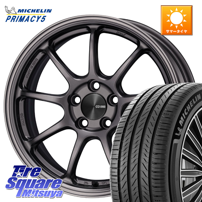 ミシュラン PRIMACY5 プライマシー5 102V XL 正規 215/65R16ENKEI PerformanceLine PF09 ホイール 16インチ 16X6.5J 38 5穴 100 ロッキー ハイブリッド車 5穴 ライズ ハイブリッド車 5穴|タイヤスクエアミツヤ