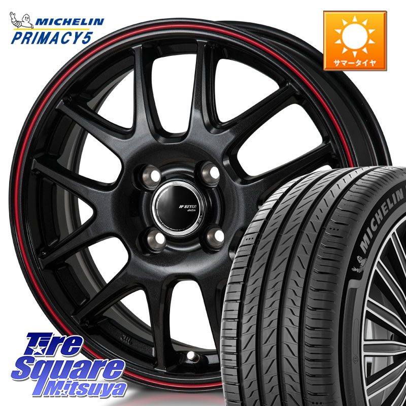 MONZA JP STYLE Jefa ジェファ 16インチ 16 X 6.0J +42 4穴 100 ミシュラン PRIMACY5 プライマシー5 93V XL 正規 195/60R16 E13オーラ