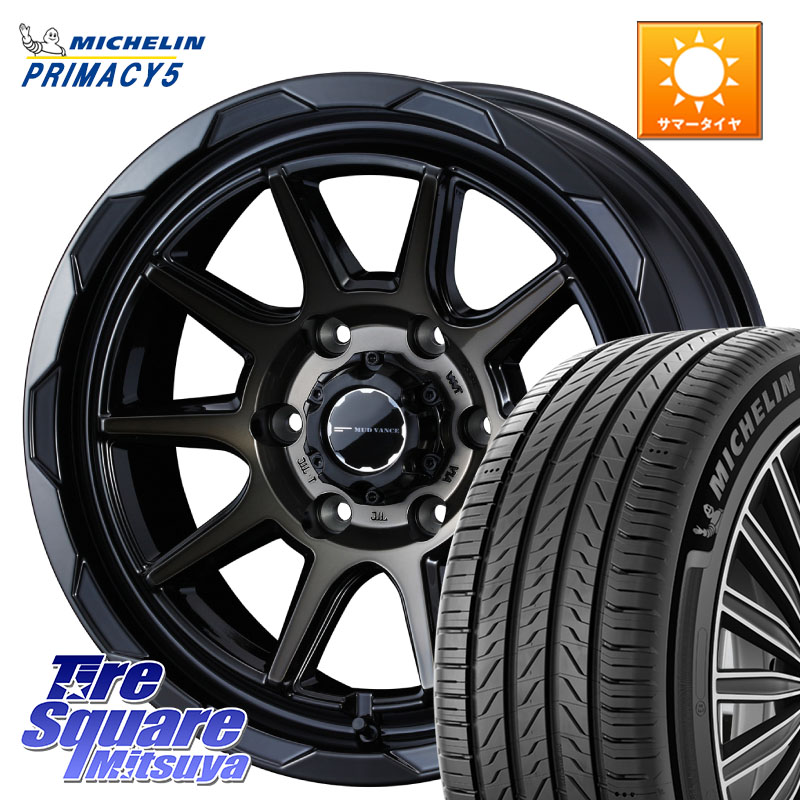 ミシュラン PRIMACY5 プライマシー5 116V 正規 285/60R18WEDS マッドヴァンス06 MUD VANCE 06 ウエッズ 18インチ 18X8.0J 20 6穴 139.7|タイヤスクエアミツヤ
