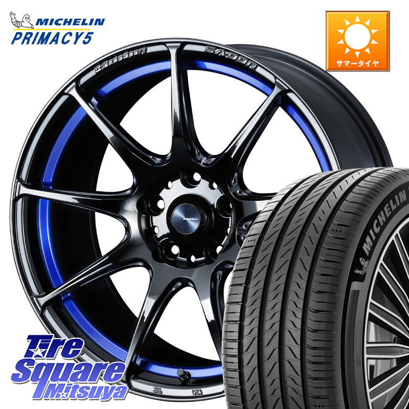 ミシュラン PRIMACY5 プライマシー5 105V 正規 245/60R18WEDS WedsSport SA-99R SA99R ウェッズ スポーツ ホイール 18インチ 18X7.5J 35 5穴 114.3 RAV4 50系 カスタム|タイヤスクエアミツヤ