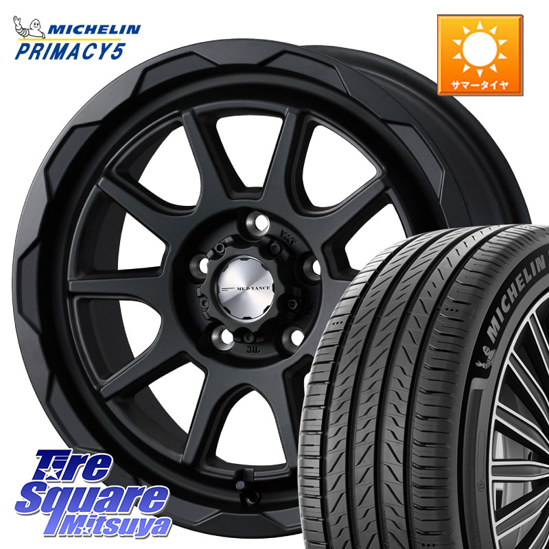 WEDS 【欠品次回4月中旬】 マッドヴァンス 06 MUD VANCE 06 ウエッズ 16インチ 16 X 7.0J +38 5穴 114.3 ミシュラン PRIMACY5 プライマシー5 97W XL 正規 215/55R16 リーフ