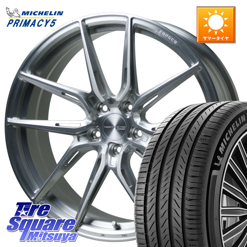 HotStuff TSF-02 BRS トラフィックスターフォージド 20インチ 20 X 8.5J +43 5穴 114.3 ミシュラン PRIMACY5 プライマシー5 111V XL 正規 265/50R20