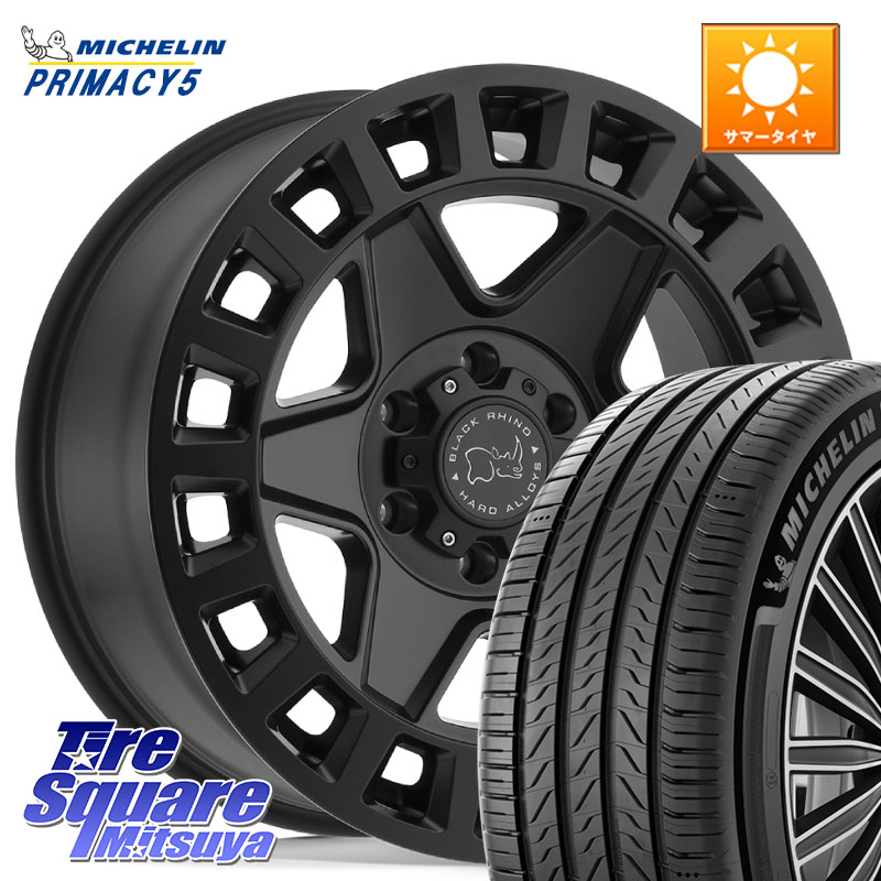 BLACK RHINO YORK ブラックライノ ヨーク BK 17インチ ブラックライノ 17 X 9.0J +12 6穴 139.7 ミシュラン PRIMACY5 プライマシー5 112H 正規 265/65R17