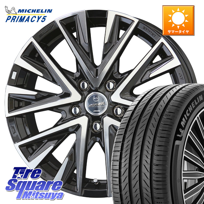 KYOHO 【欠品次回4月末】スマック レジーナ SMACK LEGINA ホイール 18 X 7.5J +38 5穴 114.3 ミシュラン PRIMACY5 プライマシー5 104W XL 正規 245/50R18