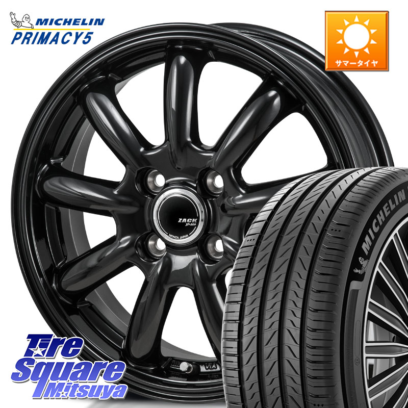 Japan三陽 ZACK JP-209 JP209 ザック ホイール 16 X 6.0J +42 4穴 100 ミシュラン PRIMACY5 プライマシー5 91W XL 正規 195/55R16