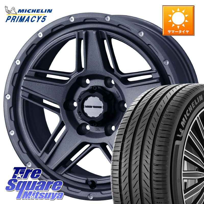 ミシュラン PRIMACY5 プライマシー5 116V 正規 285/60R18WEDS 40551 マッドヴァンス07 MUD VANCE 07 18インチ 18X8.0J 20 6穴 139.7|タイヤスクエアミツヤ