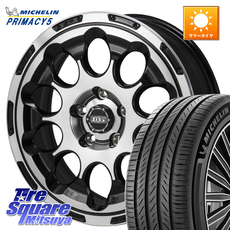 Japan三陽 ボトムガルシア CHRONO クロノ 17 X 7.0J +38 5穴 114.3 ミシュラン PRIMACY5 プライマシー5 98W XL 正規 225/50R17
