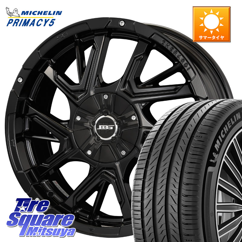 KOSEI ボトムガルシア ゲラルディ ホイール 17 X 7.0J +42 5穴 114.3 ミシュラン PRIMACY5 プライマシー5 95W XL 正規 205/55R17 90系ノア ヴォクシー P15キックス RP6～8ステップワゴン