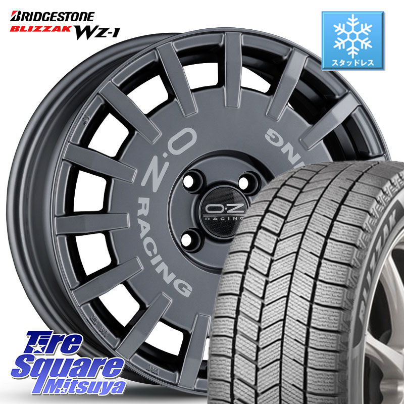 ブリヂストン BLIZZAK WZ-1 WZ1 2025年製 ブリザック スタッドレス ミツヤ 215/70R16OZ Rally Racing ラリーレーシング GRA 16インチ 16X6.5J 38 4穴 100 ロッキー ガソリン車 4穴 ライズ ガソリン車 4穴|タイヤスクエアミツヤ