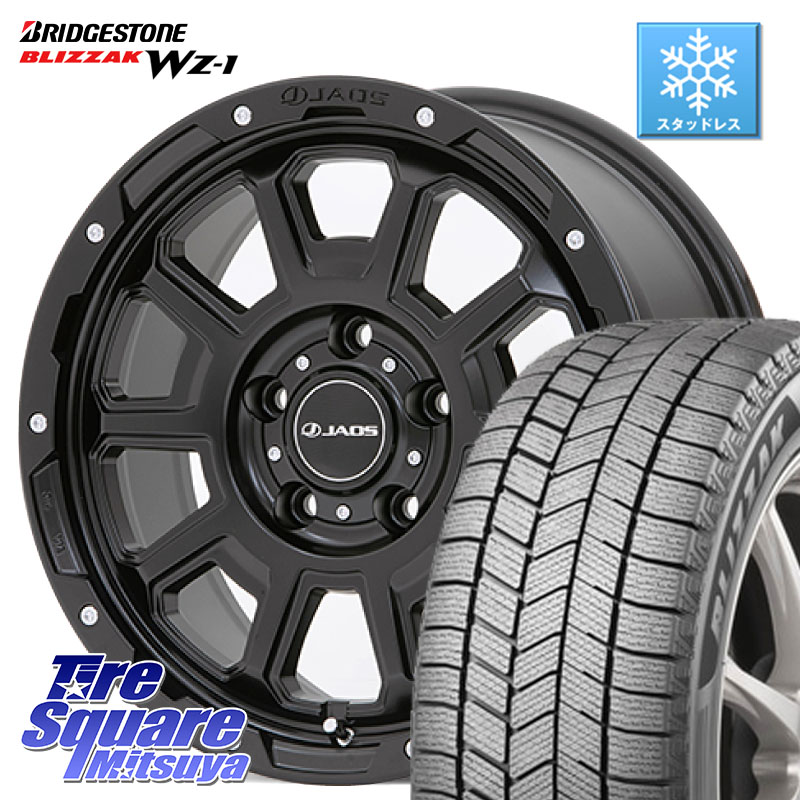 ブリヂストン BLIZZAK WZ-1 WZ1 2025年製 ブリザック スタッドレス ミツヤ 215/50R17JAOS JAOS ADAMAS BL5 ジャオス アダマス ビーエルファイブ 17インチ 17X7.5J 40 5穴 114.3 ZE1リーフ プリウスアルファ インサイト|タイヤスクエアミツヤ