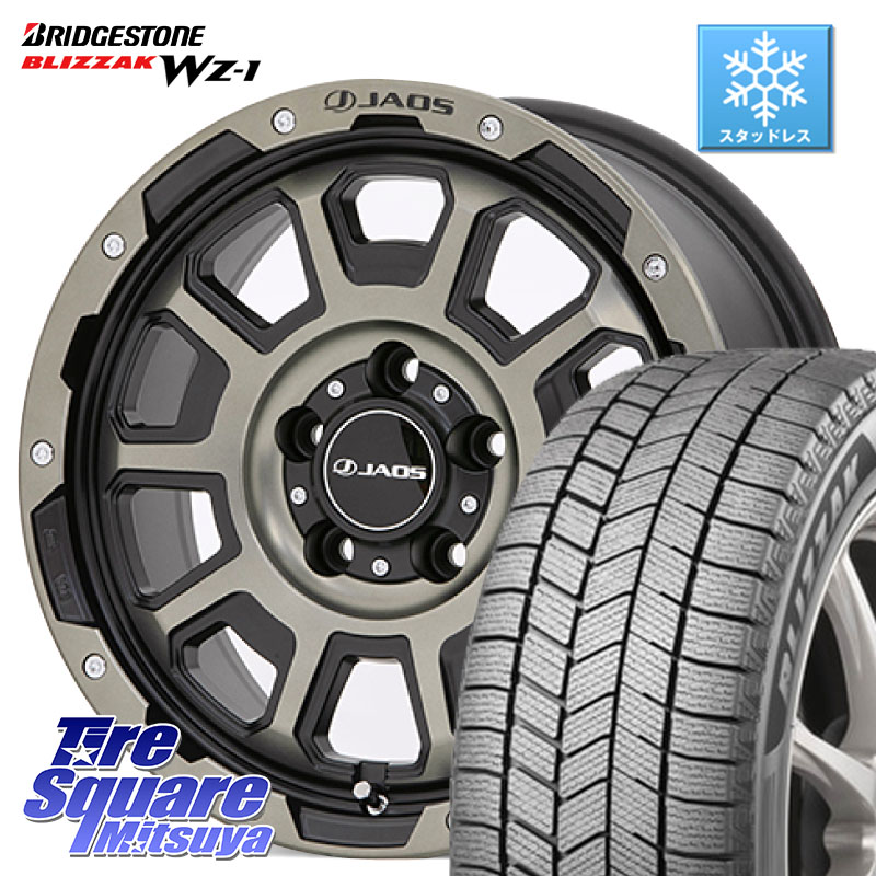 ブリヂストン BLIZZAK WZ-1 WZ1 2025年製 ブリザック スタッドレス ミツヤ 205/65R16 JAOS JAOS ADAMAS BL5 受注生産カラー 16インチ 16 X 7.0J +40 5穴 114.3 10系アルファード 70系カムリ 147,575円