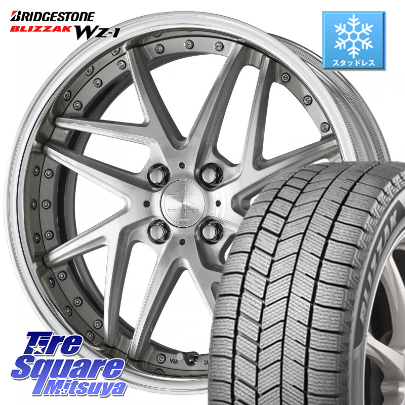 ブリヂストン BLIZZAK WZ-1 WZ1 2025年製 ブリザック スタッドレス ミツヤ 215/70R16WORK RIZALTADO MESH2 A Disk 16インチ 2ピース 16X6.5J 40 4穴 100 ロッキー ガソリン車 4穴 ライズ ガソリン車 4穴|タイヤスクエアミツヤ