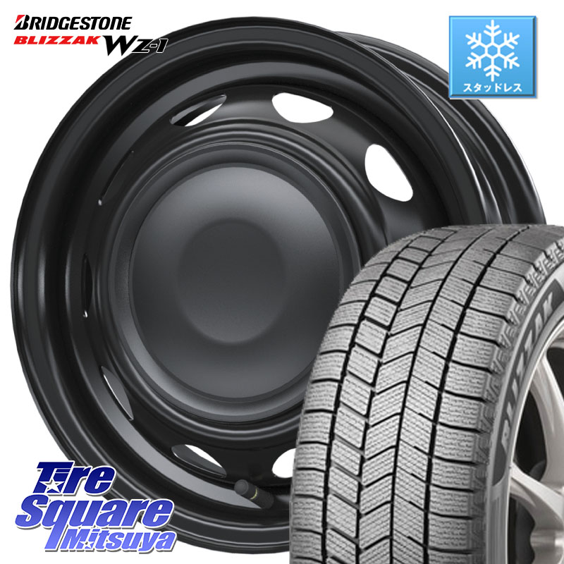 ブリヂストン BLIZZAK WZ-1 WZ1 2025年製 ブリザック スタッドレス ミツヤ 175/70R14WEDS NeoCarrow ネオキャロ ブラック ホイール 14インチ 14X4.5J 45 4穴 100 Mx27/37/47Sソリオ・MB37SデリカD2 デリカD:2 D2｜タイヤスクエアミツヤ 56,232円