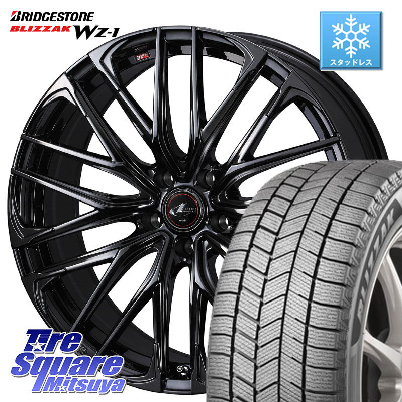 ブリヂストン BLIZZAK WZ-1 WZ1 2025年製 ブリザック スタッドレス ミツヤ 225/50R18 WEDS 40966 レオニス LEONIS SK ホイール 18インチ 18 X 7.0J +47 5穴 114.3 C-HR 50系エスティマ RV系ヴェゼル RC系オデッセイ後期 MAZDA6 172,445円