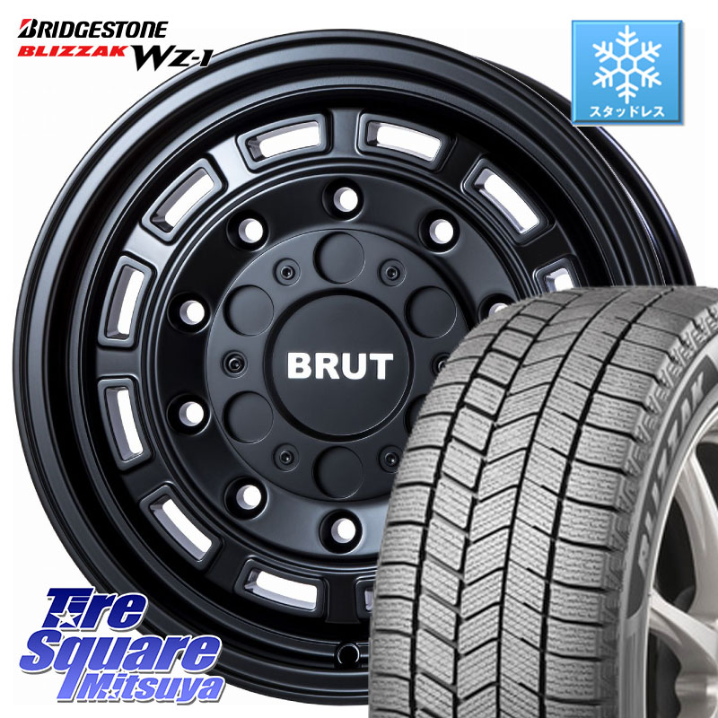 ブリヂストン BLIZZAK WZ-1 WZ1 2025年製 ブリザック スタッドレス ミツヤ 215/70R16BRUT ブルート BR-70 BR70 ホイール 16インチ 16X6.5J 30 5穴 114.3 デリカD:5 デリカD:5(26+) RVR クルーガー V・L ハリアー｜タイヤスクエアミツヤ 121,320円