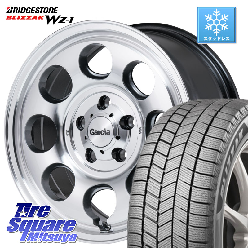 ブリヂストン BLIZZAK WZ-1 WZ1 2025年製 ブリザック スタッドレス ミツヤ 175/80R16MANARAY MID Garcia Palm8 ガルシア パーム8 PO JIMNY ホイール 16インチ 16X5.5J 20 5穴 139.7 ジムニー専用 AZオフロード|タイヤスクエアミツヤ