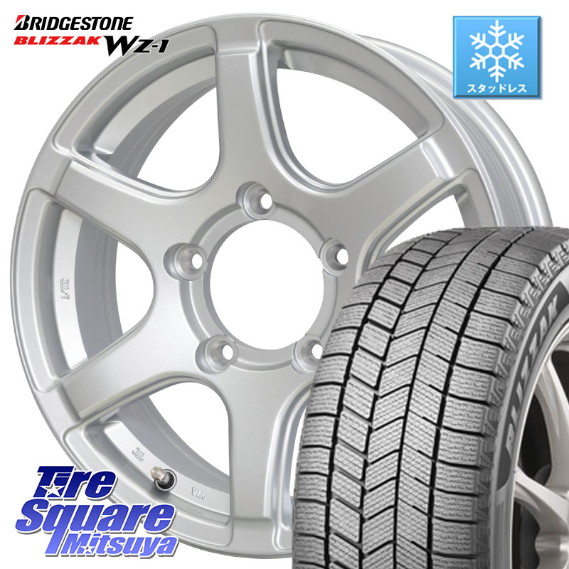 ブリヂストン BLIZZAK WZ-1 WZ1 2025年製 ブリザック スタッドレス ミツヤ 215/65R16HotStuff BISON BN-04 BN04 バイソン ホイール 16インチ 16X5.5J 22 5穴 139.7 ジムニー専用(要オーバーフェンダー等) AZオフロード カスタムサイズ|タイヤスクエアミツヤ